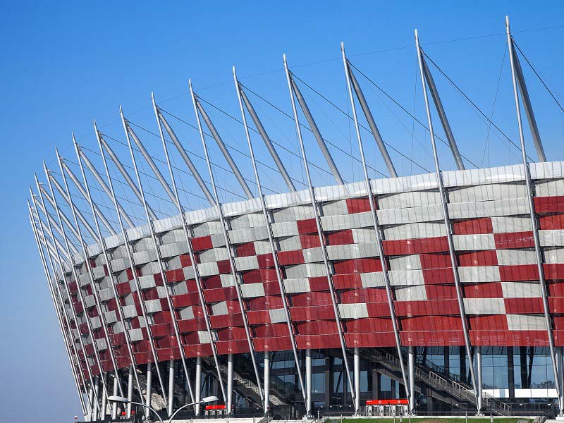 ورزشگاه ملی ورشو، لهستان (۲۰۱۱-۲۰۰۸)